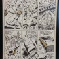 Avengers #77 pg. 3 by John Buscema 11x17 FRAMED Original Art Print Marvel Comics