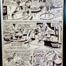 Avengers #51 pg. 9 by John Buscema 11x17 FRAMED Original Art Print Marvel Comics