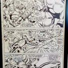 Avengers #51 pg. 13 by John Buscema 11x17 FRAMED Original Art Print Marvel Comic