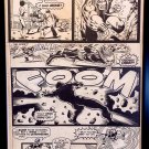 Captain Marvel #34 pg. 23 by Jim Starlin 11x17 FRAMED Original Art Print Comic P