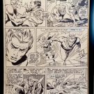 Avengers #75 pg. 3 by John Buscema 11x17 FRAMED Original Art Print Marvel Comics