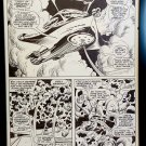 Avengers #51 pg. 5 by John Buscema 11x17 FRAMED Original Art Print Marvel Comics