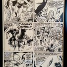 Avengers #105 pg. 3 by John Buscema 11x17 FRAMED Original Art Print Marvel Comic