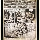 Swamp Thing #9 pg. 1 by Bernie Wrightson 11x17 FRAMED Original Art Poster DC Com
