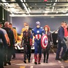 Avengers Black Widow Captain America 12x16 FRAMED Print, New MCU Marvel cardstoc