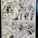 Avengers #51 pg. 10 by John Buscema 11x17 FRAMED Original Art Print Marvel Comic