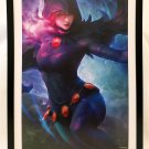 Teen Titans' Raven by Stanley Artgerm Lau FRAMED 12x16 Art Print DC Comics Poste