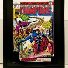 Champions #14 Ghost Rider by Gil Kane 11x14 FRAMED Marvel Comics Art Print Poste