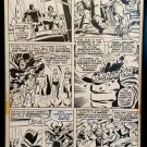 Avengers #79 pg. 5 by John Buscema 11x17 FRAMED Original Art Print Marvel Comics