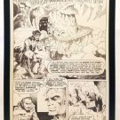 House of Mystery #195 pg. 1 by Bernie Wrightson 11x17 FRAMED Original Art Poster