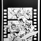 Captain America #281 w/ Bucky by Mike Zeck 11x17 FRAMED Original Art Poster Marv