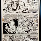 Avengers #58 pg. 15 by John Buscema 11x17 FRAMED Original Art Print Marvel Comic