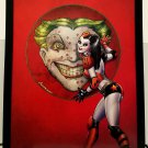 Harley Quinn & Joker by Amanda Conner 11x14 FRAMED DC Comics Art Print Poster
