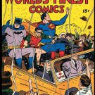 World's Finest Comics #39 Batman 9x12 FRAMED Art Print, Vintage 1949 DC
