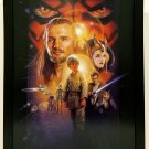 Star Wars Phantom Menace by Drew Struzan 9x12 FRAMED Art Print Movie Poster