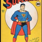 Superman #6 by Joe Shuster 9x12 FRAMED Art Print, Vintage 1940 DC Comics