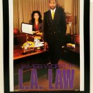James Worthy LA Lakers Costacos Brothers 8.5x11 FRAMED Print Vintage 80s Poster