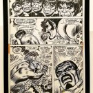 Amazing Spider-Man #111 pg. 11 John Romita 11x17 FRAMED Original Art Print Marve
