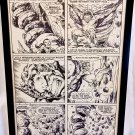 Warlock #12 pg. 27 by Jim Starlin 11x17 FRAMED Original Art Print Marvel Comics