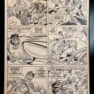 Fantastic Four #116 pg. 27 by John Buscema 11x17 FRAMED Original Art Print Marve