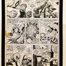 Amazing Spider-Man #112 pg. 28 John Romita 11x17 FRAMED Original Art Poster Marv
