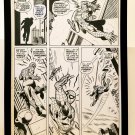 Amazing Spider-Man #106 pg. 18 John Romita 11x17 FRAMED Original Art Print Marve