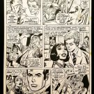Amazing Spider-Man #100 pg. 11 Gil Kane 11x17 FRAMED Original Art Poster Marvel