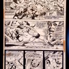 Captain Marvel #30 pg. 15 by Jim Starlin 11x17 FRAMED Original Art Print Comic P