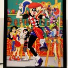 Super Hero Girls Harley Quinn by Yancey Labat 11x14 FRAMED DC Comics Art Print P