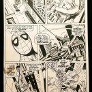 Amazing Spider-Man #98 pg. 11 Gil Kane 11x17 FRAMED Original Art Poster Marvel C