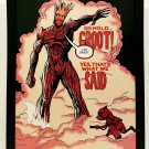 Rocket Groot Avengers #57 homage by Chip Zdarksy 9x12 FRAMED Art Print Marvel Co