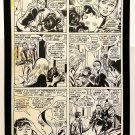 Amazing Spider-Man #110 pg. 12 John Romita 11x17 FRAMED Original Art Print Marve