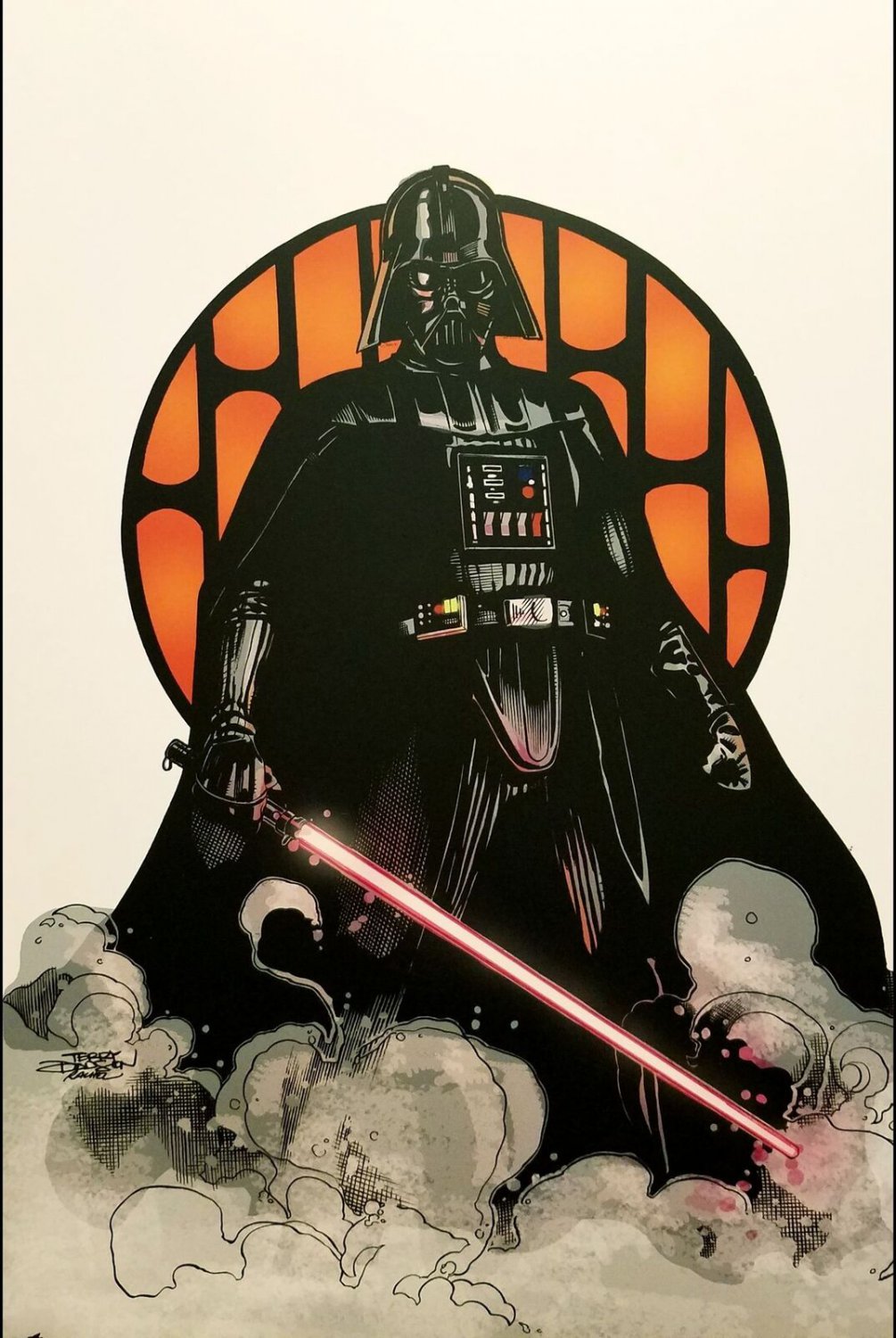 Star Wars Darth Vader by Terry Dodson 11x16 Art Poster Print Marvel Comics