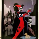 Harley Quinn by Mike Huddleston 11x14 FRAMED DC Comics Art Print Poster