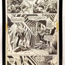 Swamp Thing #2 pg. 22 by Bernie Wrightson 11x17 FRAMED Original Art Poster DC Co