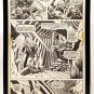 Swamp Thing #2 pg. 22 by Bernie Wrightson 11x17 FRAMED Original Art Poster DC Co
