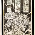 Swamp Thing #8 pg. 17 by Bernie Wrightson 11x17 FRAMED Original Art Poster DC Co