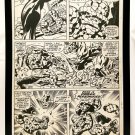 Fantastic Four #82 pg. 18 by Jack Kirby 11x17 FRAMED Original Art Poster Marvel