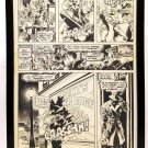 Swamp Thing #7 pg. 10 by Bernie Wrightson 11x17 FRAMED Original Art Poster DC Co
