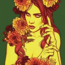 Poison Ivy by Jenny Frison FRAMED 12x16 Art Print DC Comics Poster