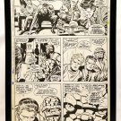 Fantastic Four Annual #6 pg. 46 by Jack Kirby 11x17 FRAMED Original Art Poster M