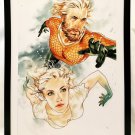 Aquaman & Dolphin by Joshua Middleton FRAMED 12x16 Art Print Poster DC Comics