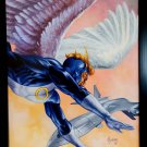 Angel X-Men Marvel Masterpieces by Joe Jusko 9x12 FRAMED Marvel Comics Art Print