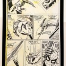 Amazing Spider-Man #110 pg. 3 John Romita 11x17 FRAMED Original Art Print Marvel