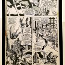 Amazing Spider-Man #112 pg. 6 John Romita 11x17 FRAMED Original Art Poster Marve