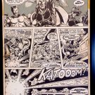 Captain Marvel #32 pg. 2 by Jim Starlin 11x17 FRAMED Original Art Print Comic Po