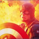 Chris Evans Captain America 12x16 FRAMED Print, New MCU Marvel cardstock