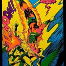 Namor vs. Captain Marvel 20x30 Black Light Art Print Comics Poster Third Eye