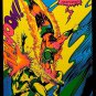Namor vs. Captain Marvel 20x30 Black Light Art Print Comics Poster Third Eye