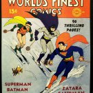 World's Finest Comics #4 by Fred Ray 11x14 FRAMED Art Print, Vintage 1941 DC Com